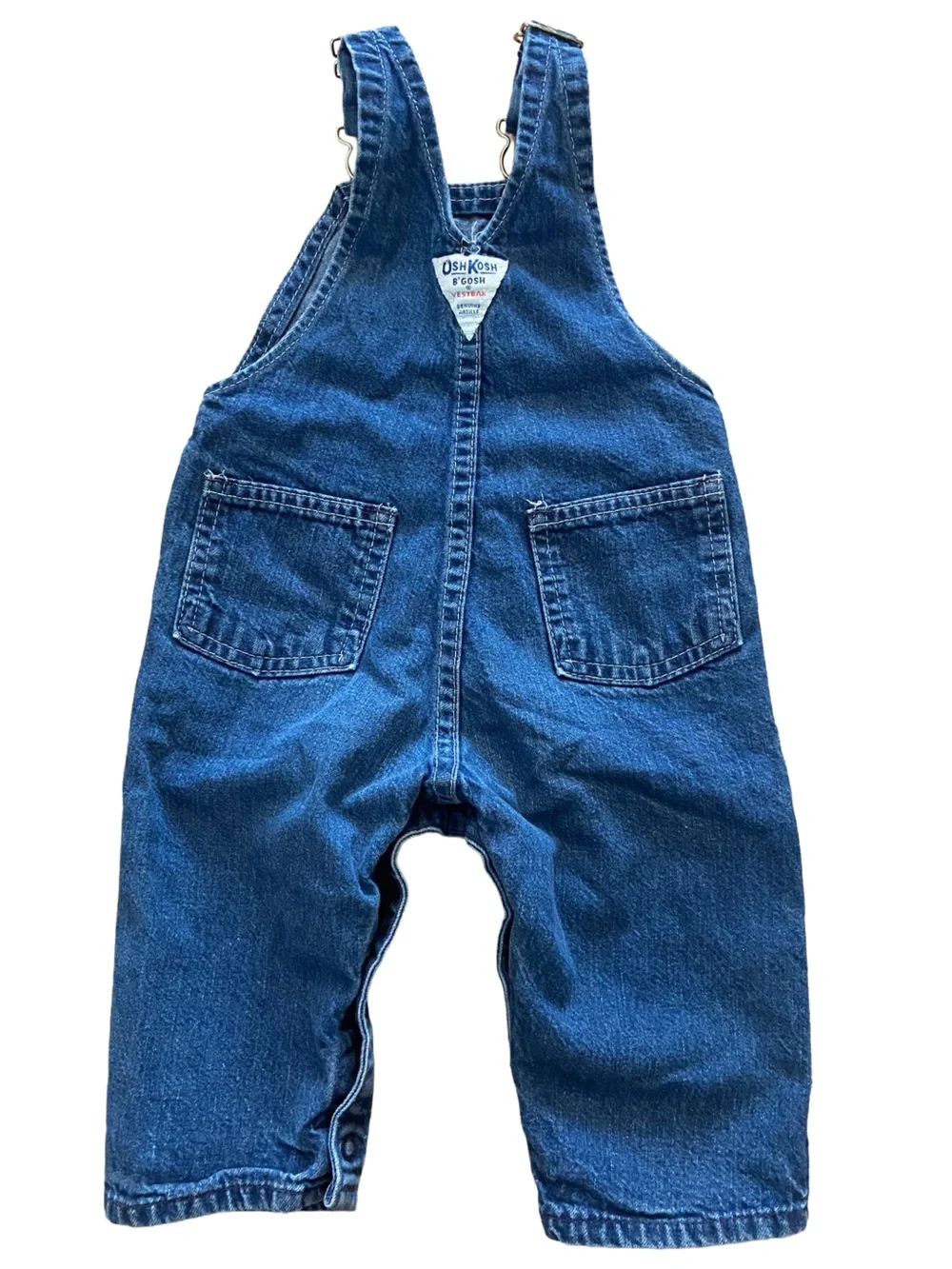 OshKosh B’gosh Vintage Blue Denim Overalls